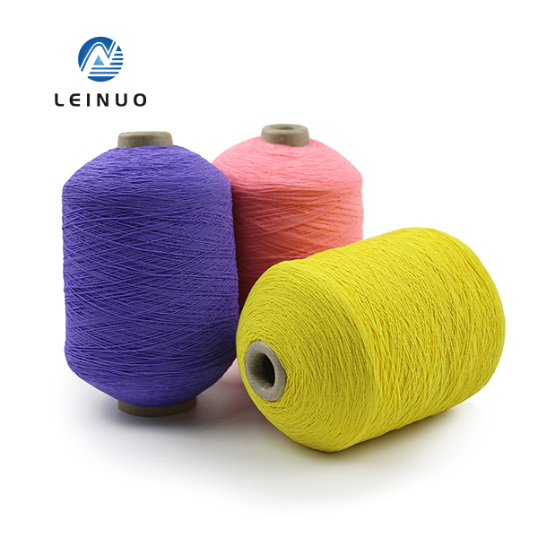 Multicolor <a class='inkey' href='https://www.leinuotechnology.com/Rubber-covered-yarn/1207575-rubber-covered-yarn645' target='_blank'>elastic Covered Yarn</a> OEM Custom Dye Latex rubber Spandex rubber band Lycra (50) Multicolor elastic covered yarn OEM Custom Dye Latex rubber Spandex rubber band Lycra (50)
