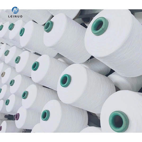 Latex elastic covering yarn white